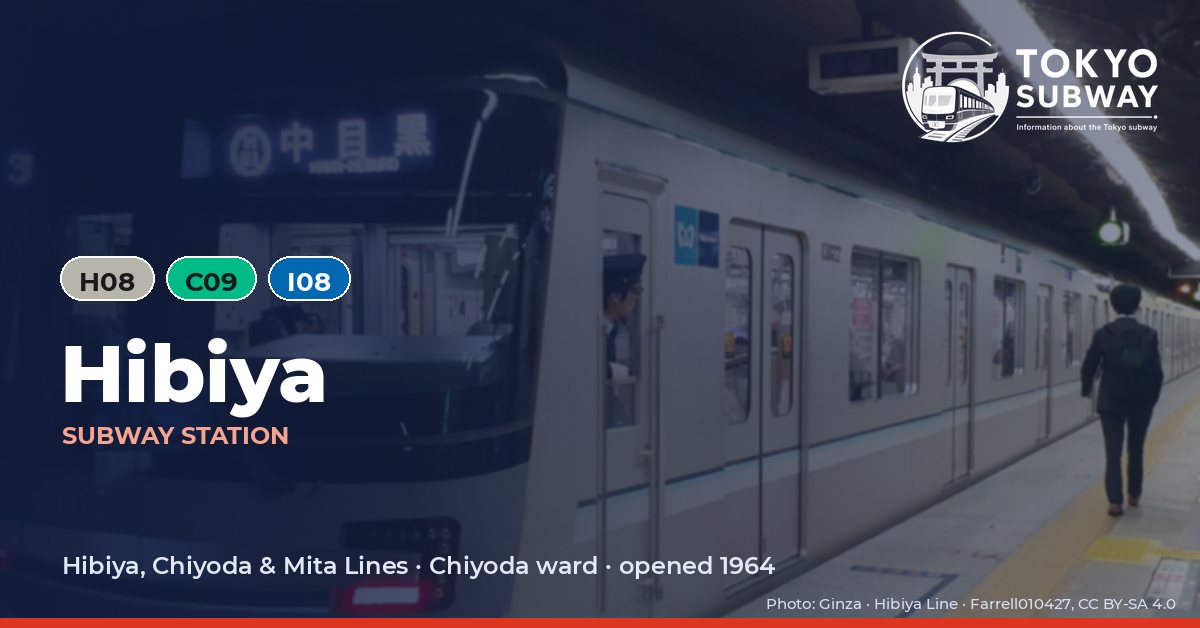 Hibiya Station, Tokyo subway